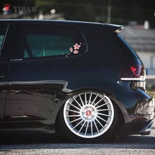 Cherry Blossom Floral Car Stickers Love Pink Auto Vinyl Deca Bumperl Window Car