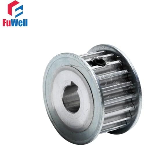 HTD5M-15T Timing Pulley With Keyway 16mm Belt Width 8/10/12mm Bore Gear Belt Pulley 15Teeth 5M Transmission Pulley