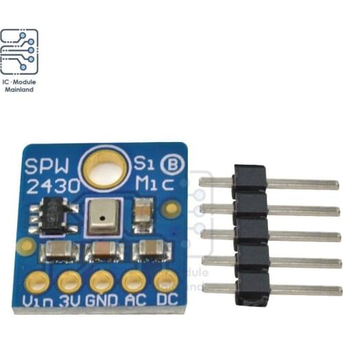 SPW2430 MEMS Silicon Microphone Sound Detection Sensor Module for Voice Converters Audio Recording Development Board for Arduin