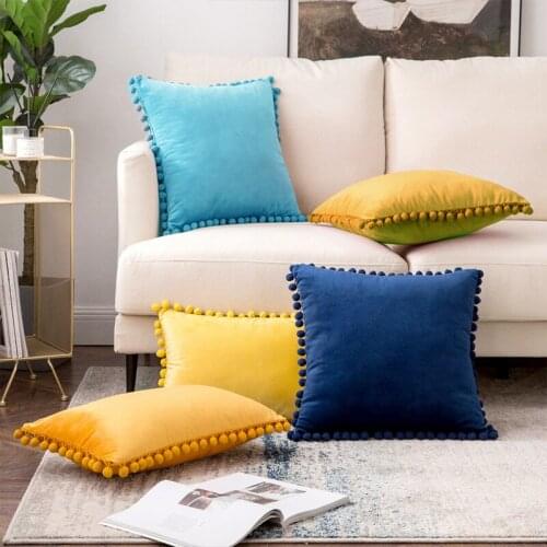 Modern decorative pillow box throw pillow box Red Square pillow box home decoration velvet movie unique pillow box 30x50 45x45cm