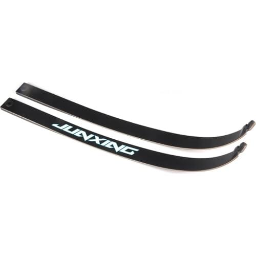 High Quality Fiberglass Limbs Take Down Recurve Bow Limbs 20-32 lbs for With Maple Wood Backed High Strength Fiberglass Limbs