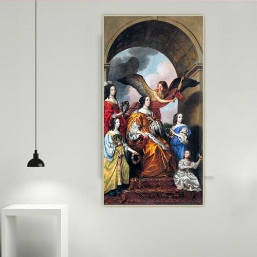 The Triumphal Procession by Gerard van Honthorst Canvas Oil Painting Aesthetic Picture Poster Wall Hanging Decor Home Decoration