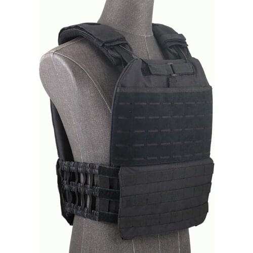 Multicam Laser Cut Molle Military Outdoor Training Fitness Tactical Plate Carrier Vest