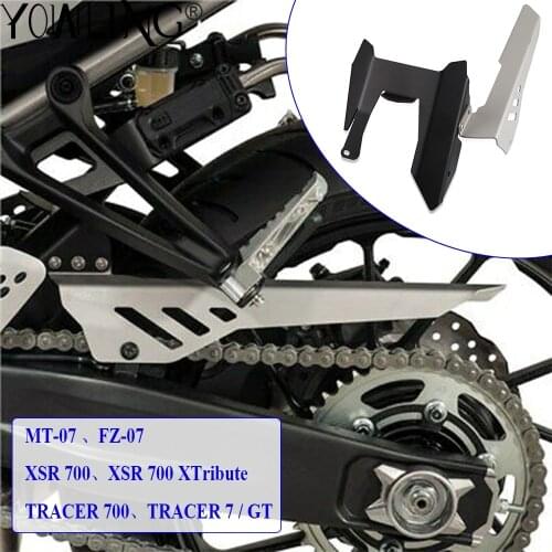 Motorcycle Chain Guard Decorative Protector Cover For YAMAHA MT07 MT-07 Tracer FZ-07 FZ07 TRACER 700 TRACER 7 GT XSR700 XTribute