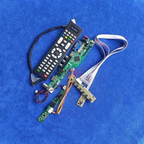 1920*1080 Analog LED For M238HAN01.0/M238HAN02.0/M238HVN01.0 AV VGA USB HDMI-compatible KIT 30Pin LVDS Monitor controller board