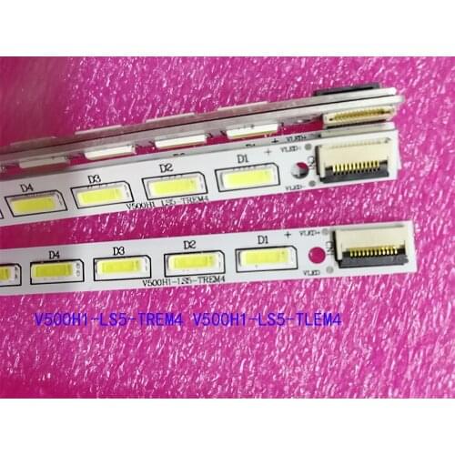 2Pieces/lot V500HK1-LS5 V500H1-LS5-TLEM4 V500H1-LS5-TREM4 1PCS=28LED 315MM 100%NEW