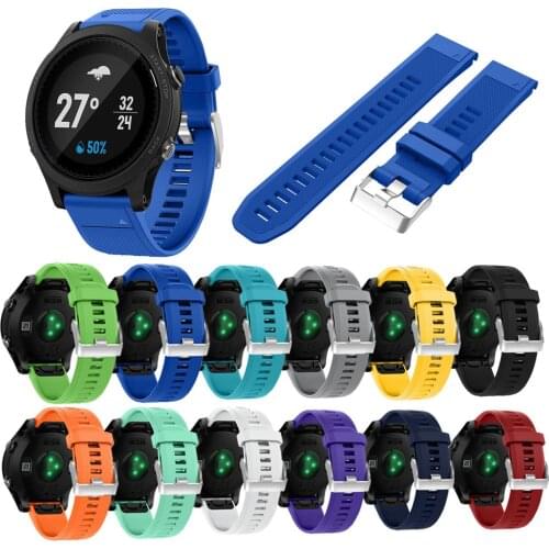 22mm Replacement Silicagel Quick Release Band For Garmin Forerunner 935 945 Smart Watch Bracelets Accessories Wrist Strap #127