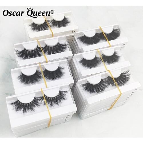3D Mink Eyelashes Dramatic Volume Fluffy False Lashes 25mm Beauty Eyelash Woman Makeup Extension 5D Mink Lash Vendors Wholesale