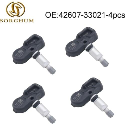 4pcs Tire Pressure Monitoring System Sensors For Toyota/Scion/Lexus PMV-107J 42607-33021