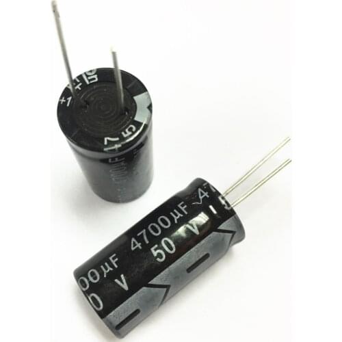 4700uF 50V 18*35mm Electrolytic Capacitor 50v4700uf Quality Electrolytic capacitors 105 Centigrade