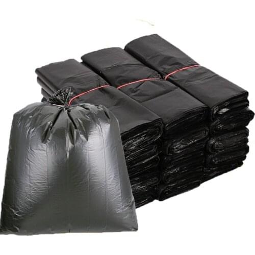 50 Pack 18 Gallon Large Heavy Duty Garbage Waste Trash Can Toter Bags 50x60cm 60x80cm 80x100cm 100x120cm