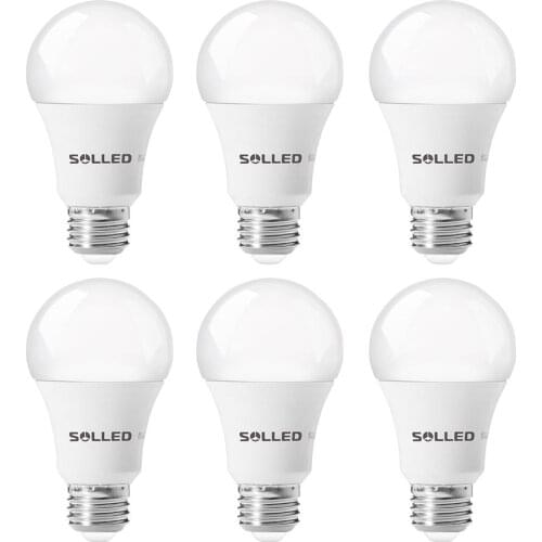 6pcs A19 LED Light Bulb For E26 E27 AC 100-240V 11W LED Bulb Desk Lamp 100LM Spotlight High Brightness LED Lamp Free Shipping