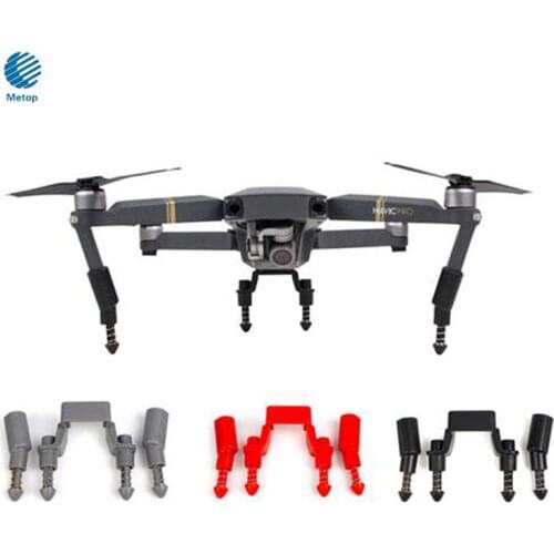 Shock-absorbing Landing Gear for DJI Mavic Pro Heightened Stabilizers Leg for DJI Mavic Pro Gimbal Protector Landing Skid