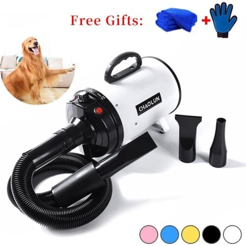 2400W Dog Dryer Pet Grooming Hair Dryer Fast Blow Hairdryer For Small Medium Large Dog Dryer