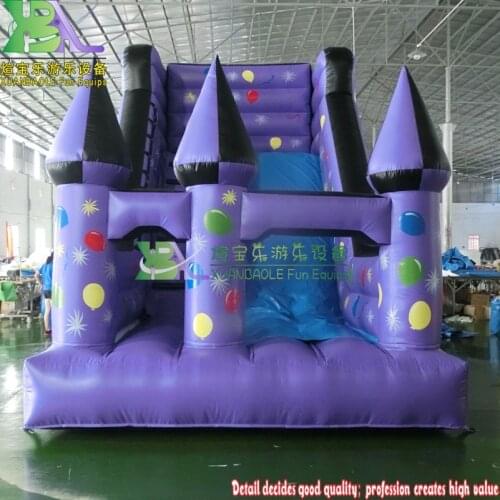 Balloon Theme Wipeout Inflatable Slide for Party Rentals