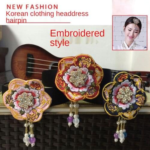 Korean Adults and Children Hair Band Traditional Costume Hair Band Accessories Children Girls Hanbok Baby Girl Hair Accessories
