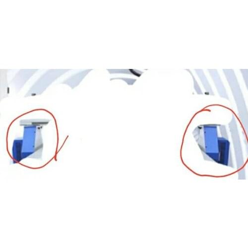 Gantry and one head, two blue holders ship to samarang port send by sea shipping