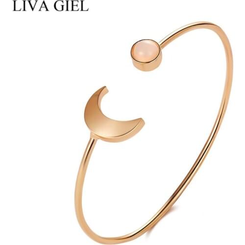LIVA GIEL Golden Bracelets