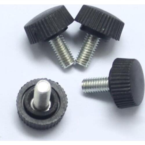 M4 M5 M6 Plastic Head Knob Screws Round head Hand Screw Tighten Adjust Bolts