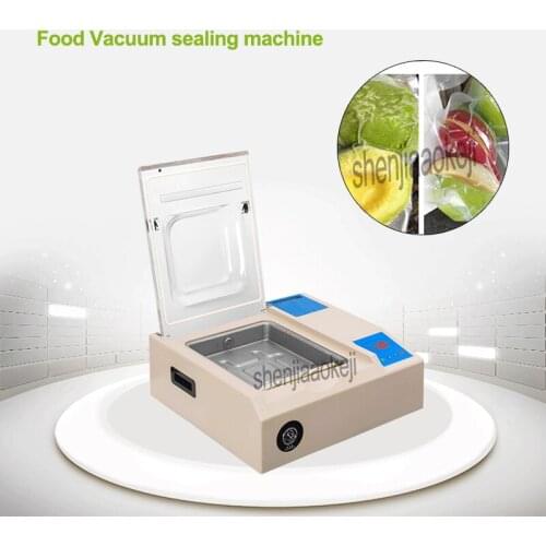 700W Commercial Food Vacuum Sealing Machine Small Fruit Dry Goods Home Vacuum Packaging Mmachine Sealing Machine Vacuum Machine