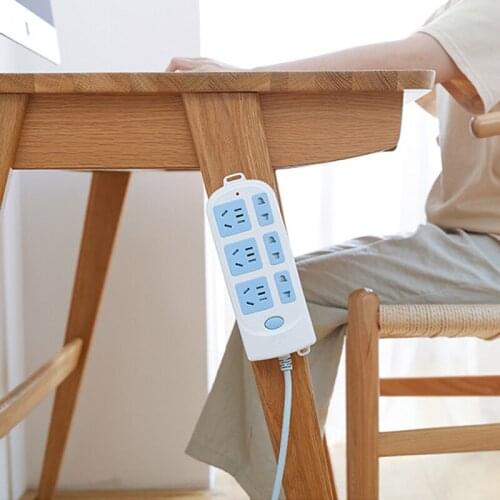 Wall-Mounted Sticker Punch-free Plug Fixer Home Self-Adhesive Socket Fixer Cable Wire Organizer Seamless Power Strip Holder