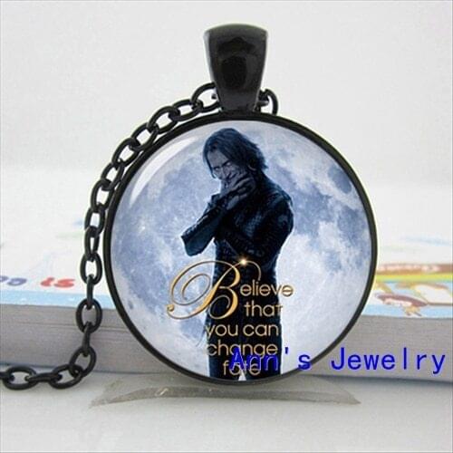 2020 New Once upon a Time Necklace Once upon a Time Jewelry Glass Cabochon Necklace Pendant HZ1