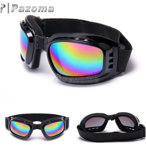 Snowmobile Snowboard Goggles Unisex Windproof Anti-Fog Sports Sunglasses Motorcycle Ski Cycling Eye Glasses