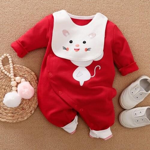 Baby Girl Clothes Long Sleeve Outfits Cat Costume Children Overalls Newborn Boy Rompers Onesie Infant Jumpsuits Babygrow Thing