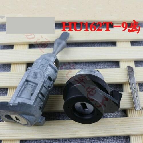 HU162T 9 Teeth Original Ignition Lock Installation Lock For Volkswagen VW Golf Auto Door Cylinder Locksmith Tool