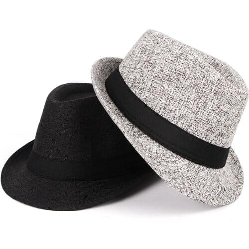 Autumn Fedora Hat Men New 2020 Winter Casual Short Brim chapeu Fedoras Gentleman British Style Jazz Hat