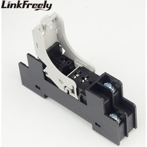 SJ1S-05B Relay Socket Base 1NO+1NC 5 Pin Terminal Relay Mounting Base Relay Socket Holder For RJ1S-CL-D24 G2R-1-SN mini relay