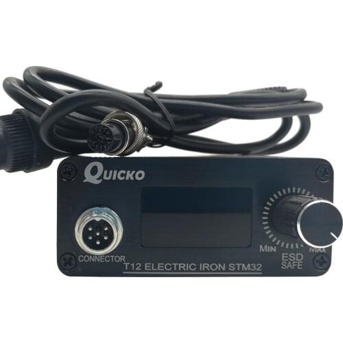 STM32/CKS T12 Soldering Station Electronic Soldering iron OLED 1.3 Digital station iron tip welding tool without power plug