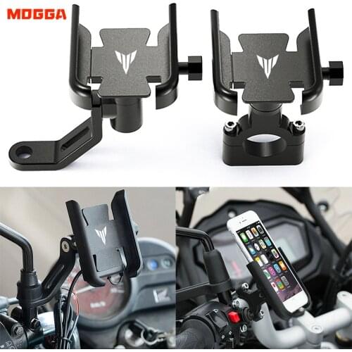 Motorcycle Handlebar Mobile Phone Holder GPS Stand Universal For YAMAHA MT-01 MT-03 MT-07 MT-09 MT-10 FZ-09 MT 01/03/07/09/10