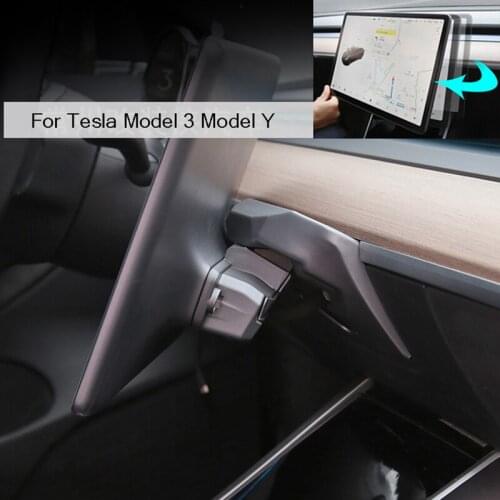 Screen Rotation Bracket For Tesla model 3 Y Navigation Screen Angle Adjustment Rotator Turn The Screen Left Right Swinging Refit