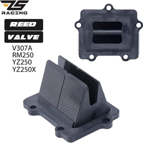 ZS Racing Reed valve intake valve For RM250 YZ250 YZ250X Maha V307A Carbon Fiber