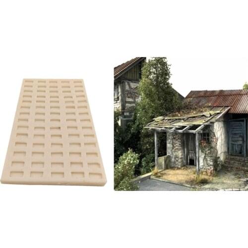 1:35 Silicone Brick Mold Path Maker Mould for Sand Table Model Making DIY Material