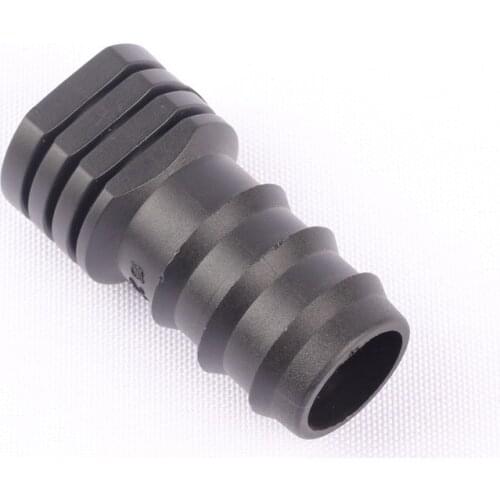 100pcs Hi-Quality 25PE Hose End Cap Connectors Irrigation Pipe End Stop Greenhouse Micro Watering System Water Pipe Plug