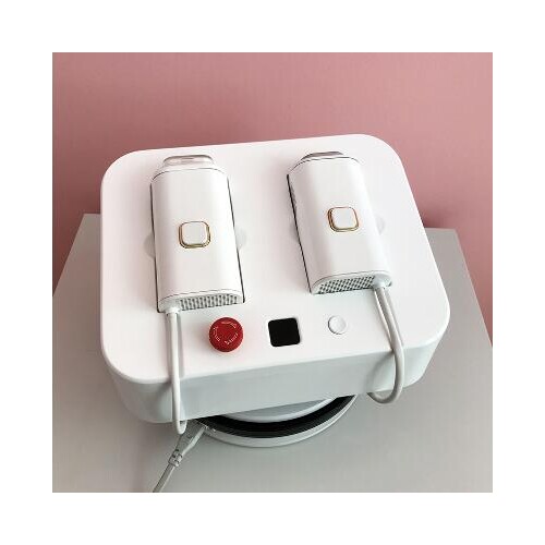 200W 808nm Diode Hair Removal Device Double Heads 5000000 Shoots Permanent Epilator & Skin Care Whitening SPA