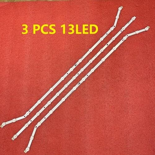 3 PCS/set 13LED LED Backlight strip for Samsung UN40J6200 UE40H6203 UE40EH5300 D3GE-400SMB-R3 400SMA-R2 BN96-28767B 28766A