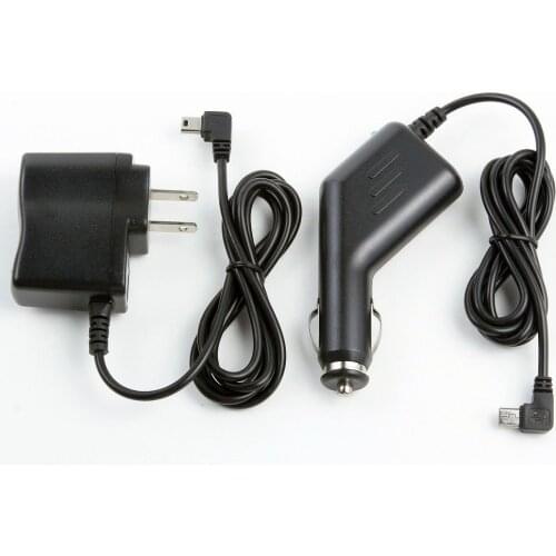 Car Charger +AC/DC Wall Power Adapter Cord for Garmin GPS nuvi 2555 LM/T 2555T/M