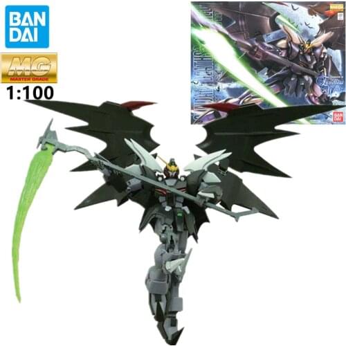 Bandai Model Mg 1/100 Nieuwe Mobiele Rapport Gundam Wing XXXG-01D2 Deathscythe Gundam Effecten Action Figure Model Toy EW 61588
