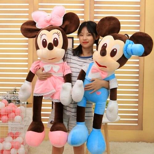 Oversized Mickey Plush Doll Doll Big Minnie Doll Couple Mickey Mouse Doll Childrens Plush Toys