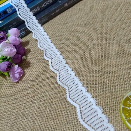 2.8cm S2712 Width Spandex Nylon Elastic Stretch Elastic white sewing trims for garment dress hometestiles