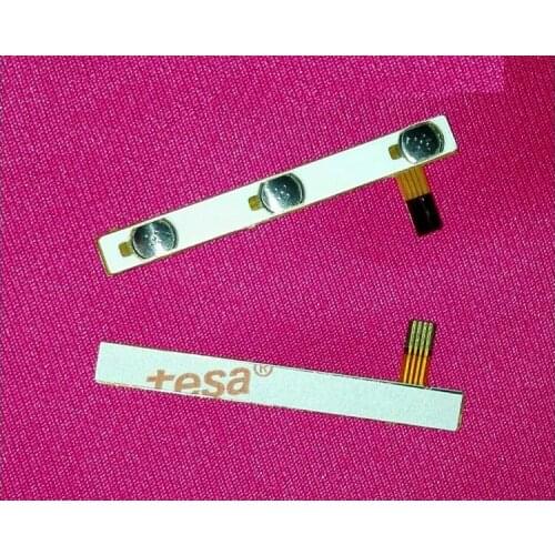 100% Original switch on off Power Volume button Flex cable For CUBE i10 tablet conductive flex with sticker replacement parts