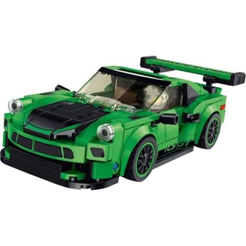 City Racing Car RS Speed Champions GT3 Model Building Blocks DIY Vehicle Figures Bricks Kids Toy Classic Rally Super Racers Gift