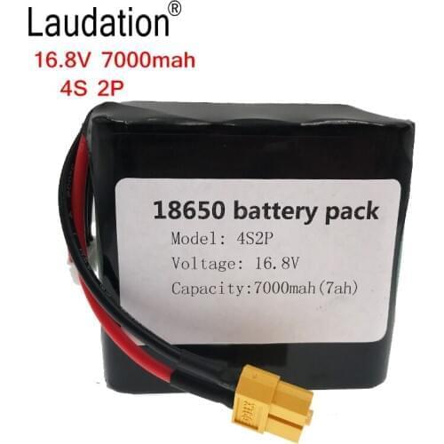 Laudation 14.8V/16.8V rechargeable lithium-ion battery 18650 battery pack Suitable for different drones NCR18650GA combination