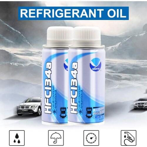 70ml HFC-134a Refrigerant Oil Compressor Oil Refrigerant Lubricant For Car Truck Bus Bus Automotive / Air Conditioning System