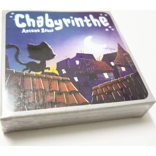 New Chabyrinthe Board Game full English version for home party adult Financing Family playing cards game 43 cards Boy Gift Fun