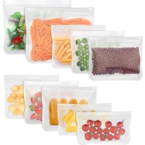 100x Wholesale Large size PEVA translucent fresh-keeping bags,food sealing bags,vegetables and fruits fresh-keeping bags