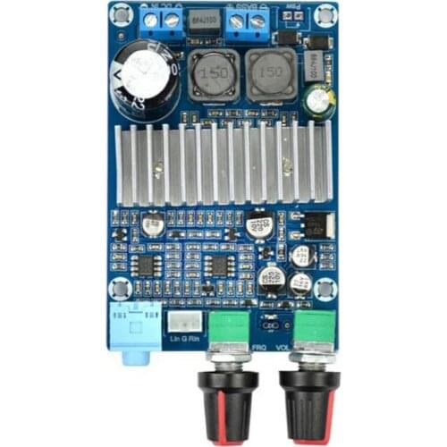 TPA3116 Subwoofer Amplifier Board 100W Bass Output DC12-24V Digital Small Power Amplifiers Video Audio Accessories